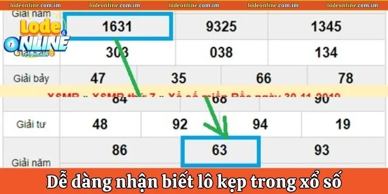 Dễ dàng nhận biết lô kẹp trong xổ số