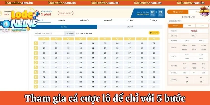 Tham gia sảnh game chỉ với 5 thao tác đơn giản