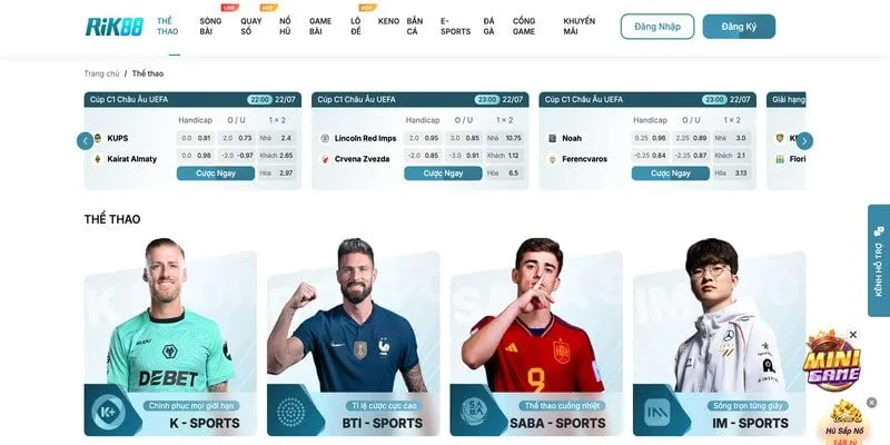 Tổng quan về thương hiệu Rik88